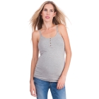 Grey Marl Nursing Cami