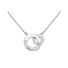 Personalised Intertwined Necklace – Silver