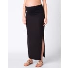 Black Maternity Maxi Skirt