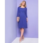 Valerie | Royal Blue Tailored Maternity Dress