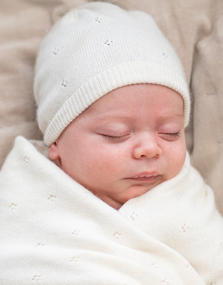 Newborn cotton hat on sale