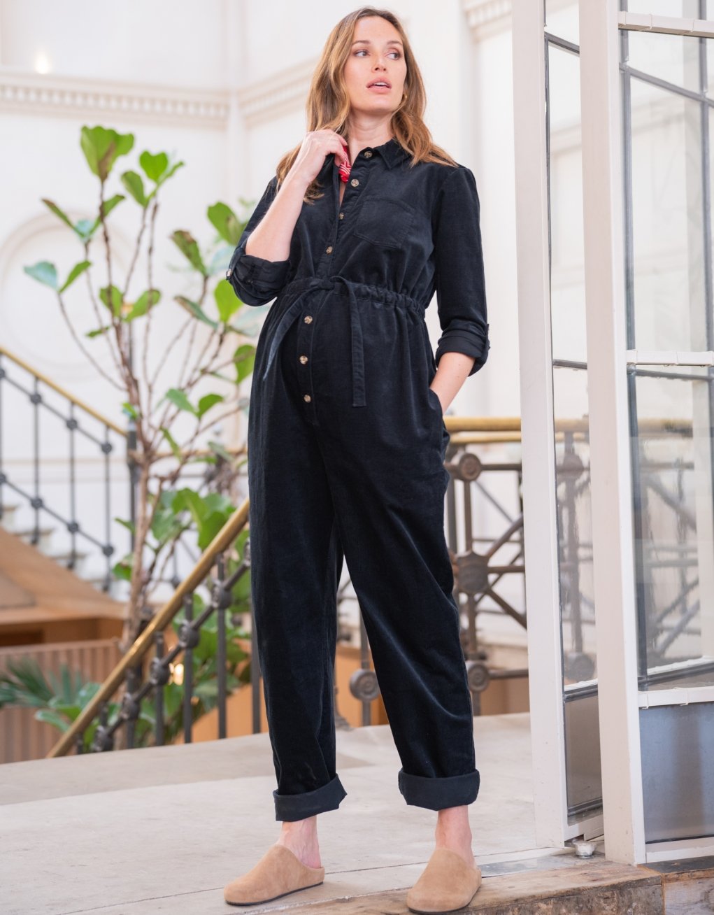 Black comfy jumpsuit online