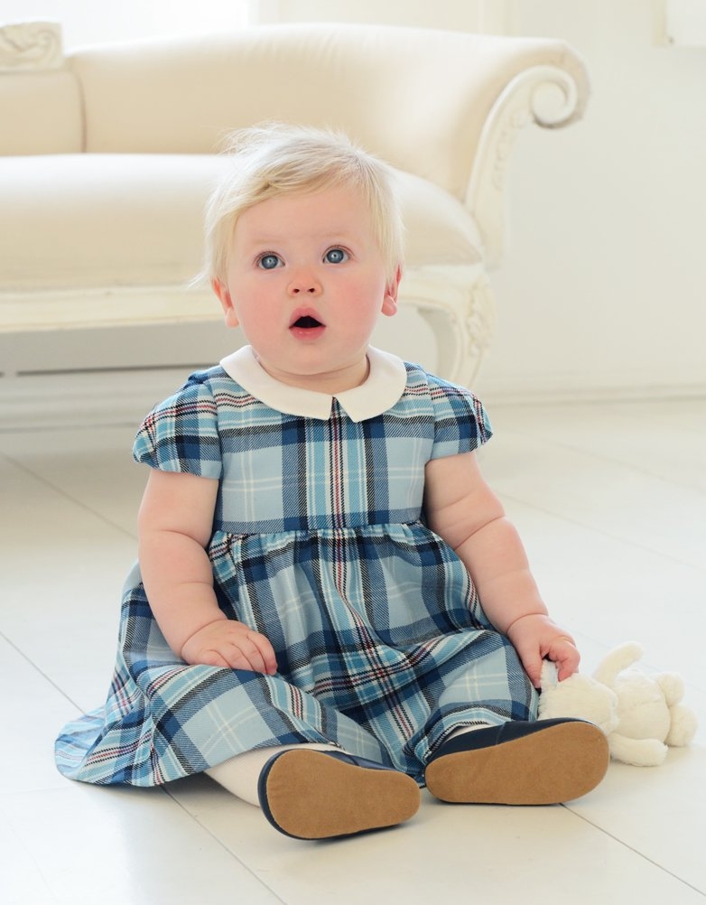 Infant tartan dress best sale