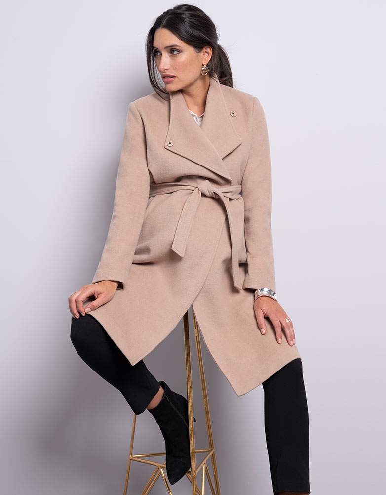 Maternity wool coat hotsell