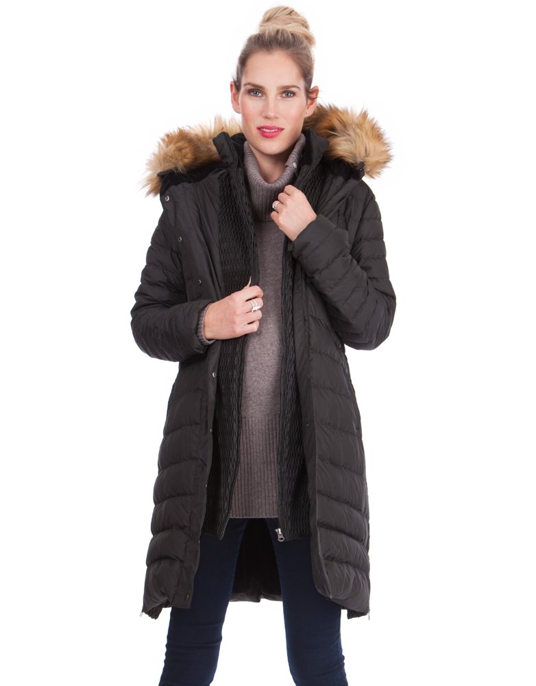 Super Warm Down Maternity Coat Seraphine