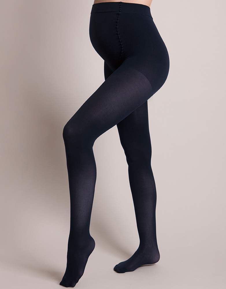 60 Denier Navy Blue Maternity Tights Seraphine