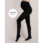 100 Denier Black Maternity Tights – 3 Pack