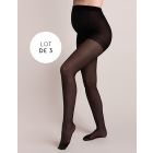 40 Denier Black Maternity Tights – 3 Pack