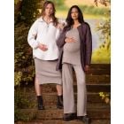 Rib Knit Co-ord Maternity Trouser