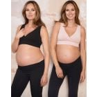 Hortensia | Twin Pack Bamboo Maternity & Nursing Sleep Bras 