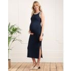 Jersey Bodycon Maternity-To-Nursing Dress With Built-In Bra