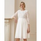 Winslet | Ivory Lace Maternity & Nursing Wedding Dress