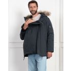 Men's Parka with Baby Pouch 