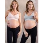 Samantha | Twin Pack Bamboo Nursing Bras 