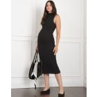 Aja | Textured Sleeveless Maternity & Nursing Bodycon Dress