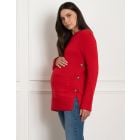 Crew Neck Maternity & Nursing Knit Jumper