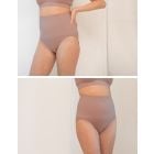 Twin Pack Post Maternity Shaping Briefs – Cappuccino