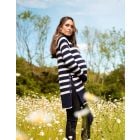 Roll Neck Striped Maternity & Nursing Tunic