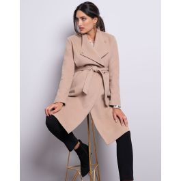 Wool Camel Maternity Coat | Seraphine